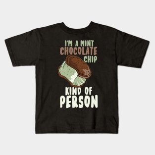 Mint Chocolate Chip Kids T-Shirt